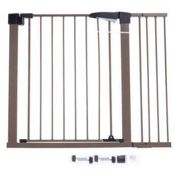 TIAKI kutyakerítés, barna, beltérre, M78xSz77-103cm kép