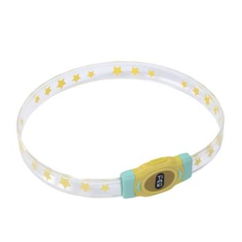 TIAKI LED világító nyakörv hosszú szőrű kutyáknak, H65xSz2,5cm kép