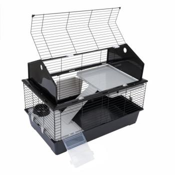 TIAKI Maisonette 100 kisállatketrec nyulaknak, tengerimalcoknak, H 96 x Sz 57 x M 73 cm kép