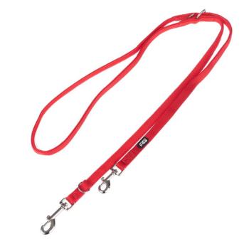 TIAKI Mesh póráz kutyának, piros, 200cm hosszú, 15mm széles kép