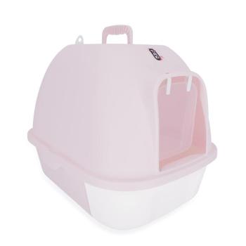 TIAKI Pixie pink fedett macska WC, pink kép