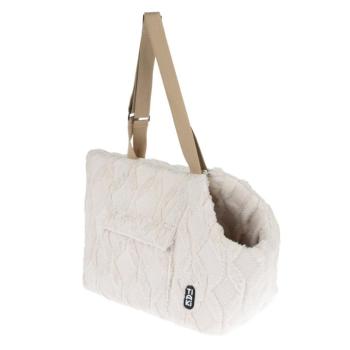 TIAKI Plush kutyahordozó táska, H41xSz27xM29cm kép