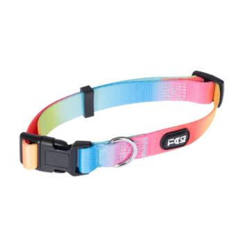 TIAKI Rainbow nyakörv kutyáknak - M méret: kb. 35 - 50 cm nyakkörfogat