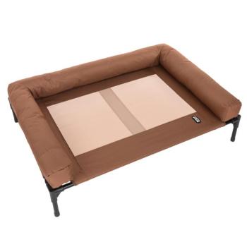 TIAKI Sun kutyakanapé (barna / krém), XL: 106x76x18cm kép