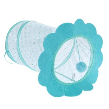 TIAKI virág macskaalagút játék macskáknak, kutyáknak, kisállatoknak, Ø25xH45cm kép