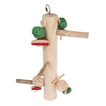 TIAKI XL Swing mászórúd jávafából madaraknak - H 51 x Sz 25 x M 19 cm kép