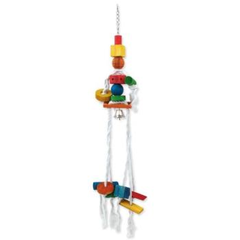 Toy Bird Jewel Medúza, kötélen lógó fa 9x70cm kép