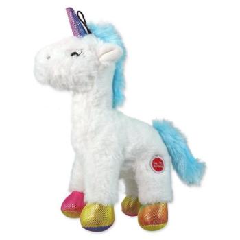 Toy Dog Fantasy kitömött egyszarvú, fütyülős színek keveréke 26cm kép