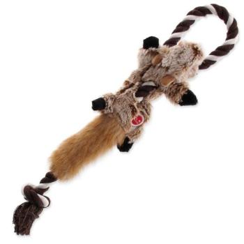 Toy Dog Fantasy Skinneeez mókus kötéllel 35cm kép