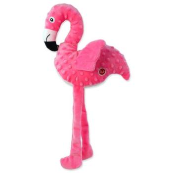 Toy Dog Fantasy újrahasznosított játék flamingó síp suhogó szárnyakkal 49cm kép
