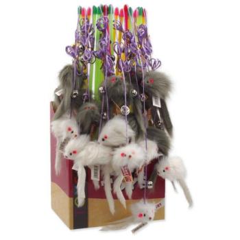Toy Magic Cat bot egérrel és harang macskamentával 17cm+49cm 24db kép