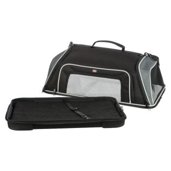 Trixie Airline Boarding hordtáska kutyáknak - Fekete/szürke, H 55 x Sz 23 x M 40 cm kép