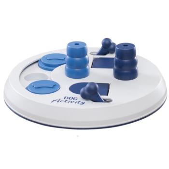 Trixie Dog Activity Flip Board intelligencia kutyajáték, antracit/szürke/kék, Ø23cmxM8cm kép