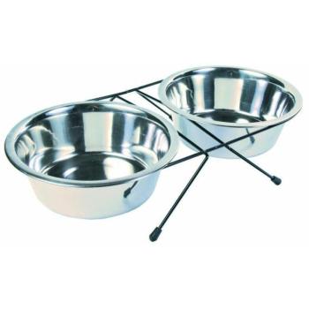 TRIXIE Fémtál állványon 2x1.8l/20cm (24833) kép