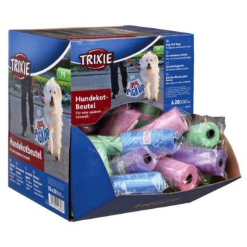 Trixie kutyagumigyűjtő zacskó színes 1 tekercs (TRX22843) kép