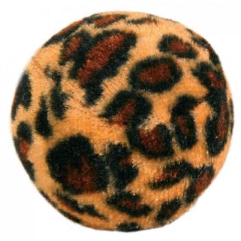 TRIXIE Leopárd mintás labda csengővel 4 cm 4db kép