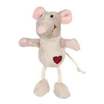 Trixie plüss egér 11 cm, bézs
