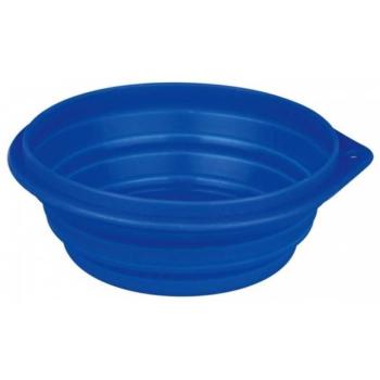 TRIXIE Összecsukható szilikon utazó tál 1l/18cm (25012) kép