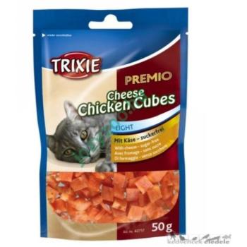 TRIXIE Premio Cheese Chicken Cubes 50 g kép