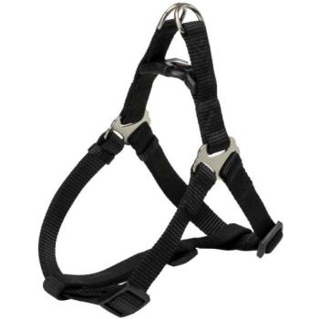 TRIXIE Premium One Touch M 50-65 cm/20 mm fekete (204501) kép