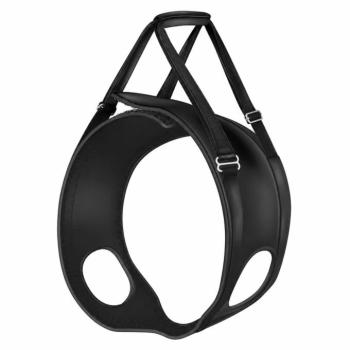 Trixie - Rehabilitációs emelőhám - Sétáltatást segítő kutyahám - fekete - (L-XL) 75–85cm/50kg kép