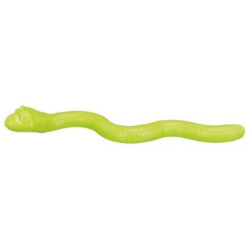 Trixie snack kígyó TPR-ből kutyajáték, kb. H42cm, világoszöld