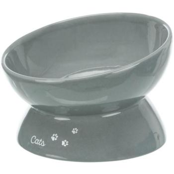 TRIXIE Magasított kerámia tál XXL 0,35 l/17 cm, szürke (24805) kép