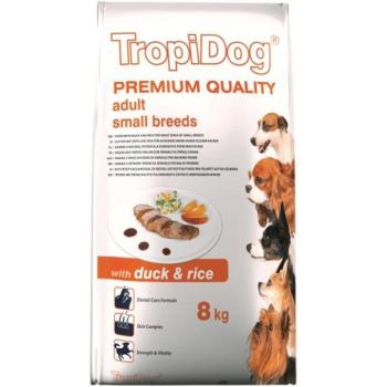 TropiDog Premium Adult Small Breeds - Duck & Rice 8 kg kép
