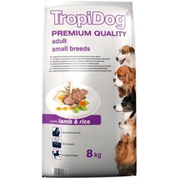 TropiDog Premium Adult Small Breeds - Lamb & Rice 8 kg kép