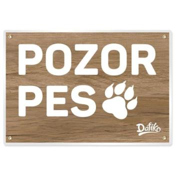 Univerzális figyelmeztető tábla vigyázat kutya kép