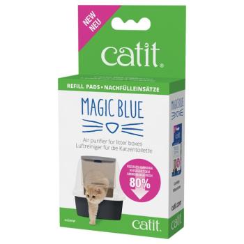 Utántöltő csomag 3 hónapra Catit Magic Blue légtisztítóhoz macska wc-be kép