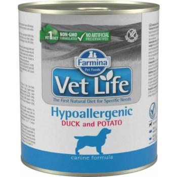 Vet Life Hypoallergenic duck & potato 300 g kép