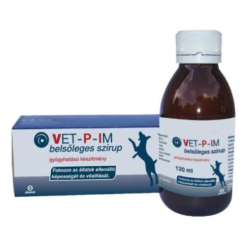 Vet-P-Im belsőleges szirup (Plerasan v) 120 ml kép