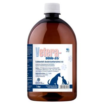 Vetera-DDW-25 csökkentett deutériumtartalmú víz 1 l kép
