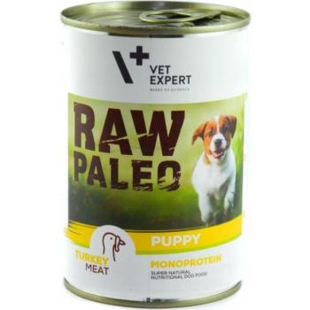 VetExpert Raw Paleo Puppy turkey 400 g kép