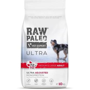 VetExpert Raw Paleo Ultra Adult Medium/Large beef 10 kg kép