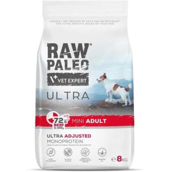 VetExpert Raw Paleo Ultra Adult Mini beef 8 kg kép
