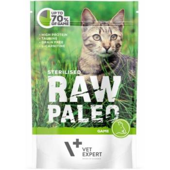 VetExpert Sterilised Raw Paleo venision 100 g kép