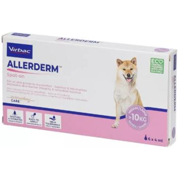 Virbac Allerderm spot on 6x4ml 10kg felett
