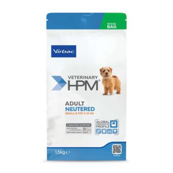 Virbac HPM Adult Neutered Dog Small & Toy Dental száraztáp kutyáknak 1,5 kg kép
