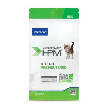 Virbac HPM Kitten Pre Neutered Cat száraztáp macskáknak 1,5 kg kép