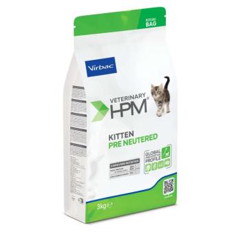 Virbac HPM Kitten Pre Neutered Cat száraztáp macskáknak 3 kg