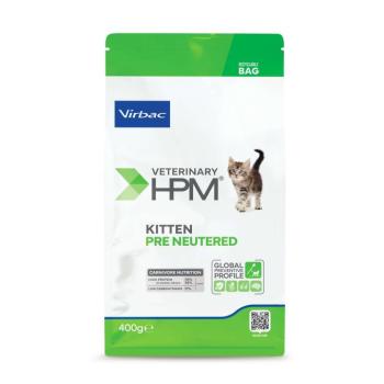 Virbac HPM Kitten Pre Neutered Cat száraztáp macskáknak 400 g kép