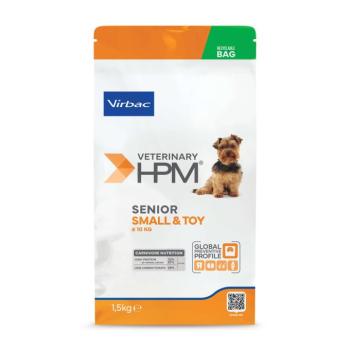 Virbac HPM Senior Small & Toy Dog Dental száraztáp kutyáknak 1,5 kg kép