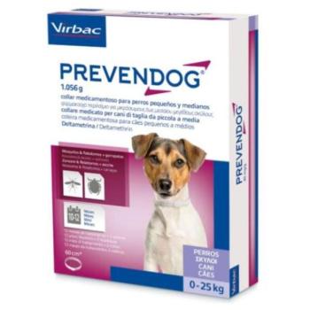 Virbac Prevendog szúnyog és kullancs 25 kg alatt 60 cm