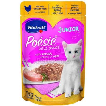 Vitakraft Poésie Déli Sauce Junior chicken 85 g kép