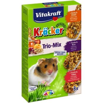 Vitakraft tripla rúd mézes-gyümölcsös-mogyorós rúd aranyhörcsögnek 1 db kép