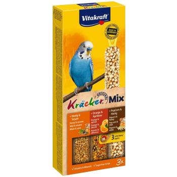 Vitakraft tripla rúd mézes popfit hullámos papagájnak 3 db kép
