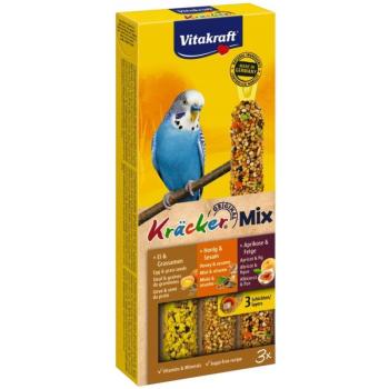 Vitakraft tripla rúd mézes-tojásos-gyümölcsös hullámos papagájoknak 3 db kép
