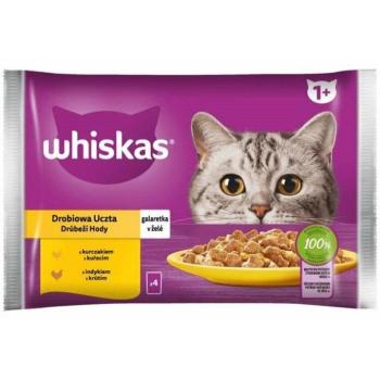 Whiskas Adult poultry in aspic 4x85 g kép